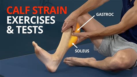 test for gastrocnemius tear|rupture of right gastrocnemius tendon.